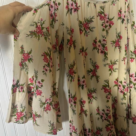 Altar'd State Floral Cold Shoulder Dress - Picture 8 of 9